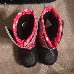 Girls Light Up Winter Boots